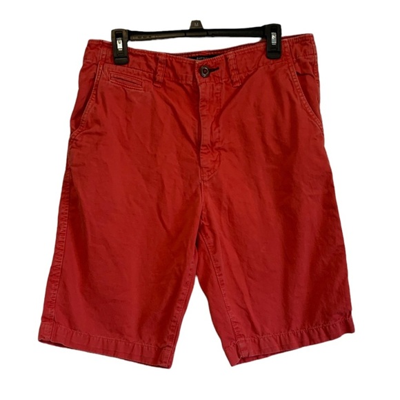 Mens American Eagle off red long board shorts - Picture 1 of 9